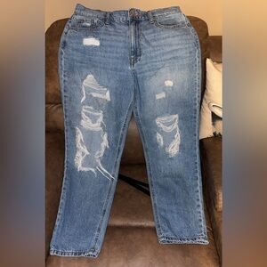 Aeropostale Light Blue Mom Jeans